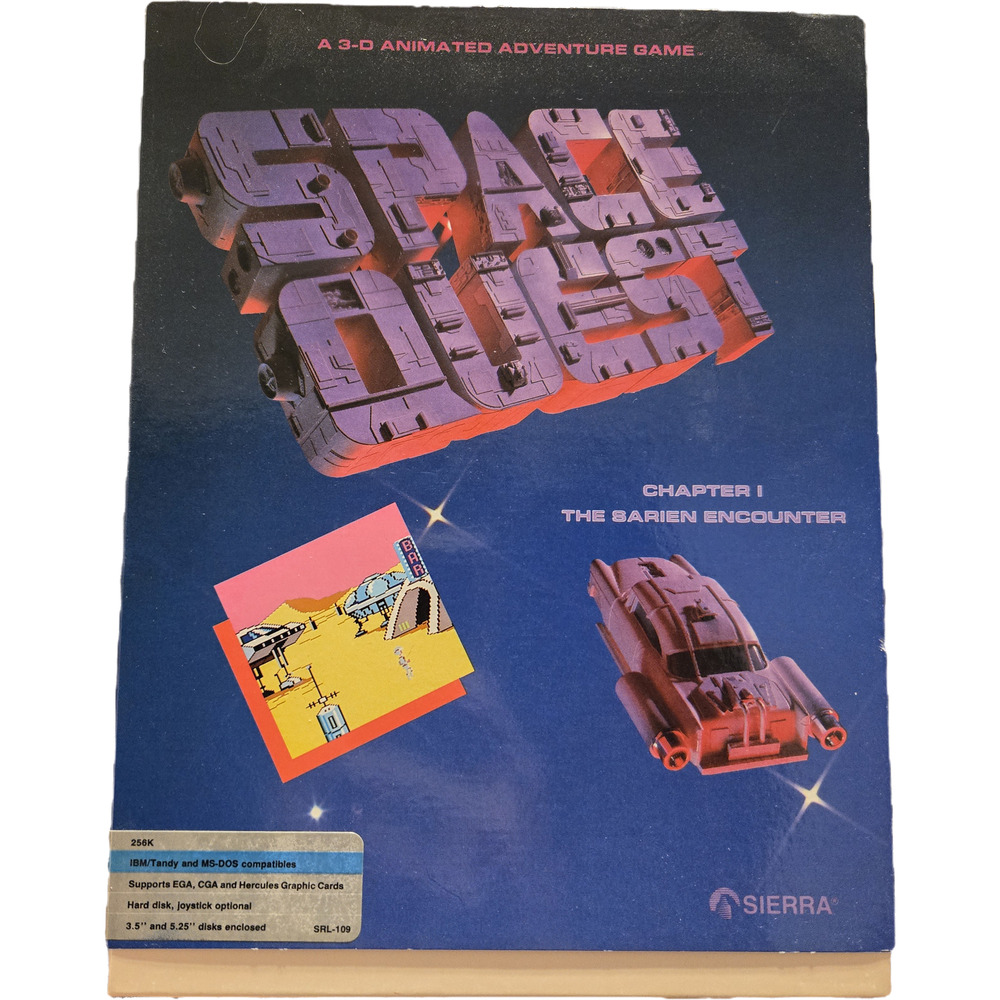 Space Quest: Chapter I - The Sarien Encounter (Vintage PC Game) Adventure Retro